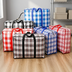Organizador de Ropa Plegable Erpsl de Polipropileno Tejido, 45x40x10cm, Diseño a Cuadros, Almacenamiento para Coser, Capacidad de 20-120L, para Armario - Product Image 4