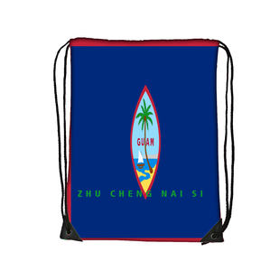 Sac <span class=keywords><strong>de</strong></span> sport à cordon avec drapeau des îles Turcs et Caïcos, sac <span class=keywords><strong>de</strong></span> sport léger en polyester, sac <span class=keywords><strong>de</strong></span> sport portable pour voyage et camping - Product Image 2