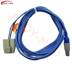 Sonde de capteur SPO2 souple adulte réutilisable de consommables médicaux pour MEC-1000,MEC1200,NewPM6000,PM700 0/8000/<span class=keywords><strong>9000</strong></span>,VS800,PM600 - Product Image 2