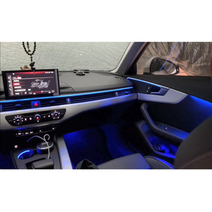 Luz Ambiental RGB para Audi A5 2017-2024, Iluminación LED Interior para Automóvil, Kit de Accesorios con Control MMi - Product Image 6