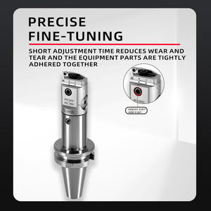 SDJ قاطع ممل ناعم BT50 رأس ممل دقيق أداة ضبط مملة ثقب داخلي رأس ممل مقاوم للزلازل - Product Image 3