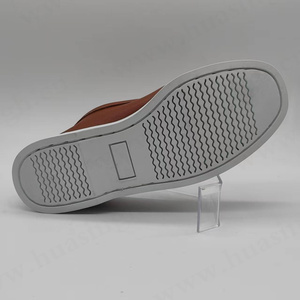 CXT, cousu à la main sans <span class=keywords><strong>lacet</strong></span> marron hommes <span class=keywords><strong>bateau</strong></span> chaussures banlieue confortable dur porter semelle extérieure en caoutchouc pilote chaussures HSW088 - Product Image 3