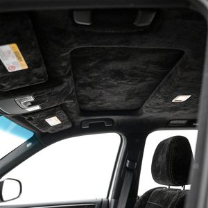 Tissu noir auto-adhésif écologique pour la protection de la carrosserie de la voiture avec garantie d'un an - <span class=keywords><strong>Film</strong></span> de protection intérieur de voiture facile à appliquer - Product Image 3