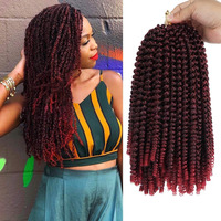 Perruque en fibre synthétique 150g, style Cross-Border African Explosion Spring Twist Dreadlocks, petites boucles en fil d'acier, pour crochet, fabriquée à la machine