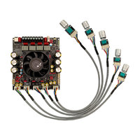 Module d'amplificateur de haut-parleur numérique WUZHI AUDIO AS21P 2.1 canaux Six JRC2068, carte 300Wx2+600W, module sonore, caisson de basses TPA3255