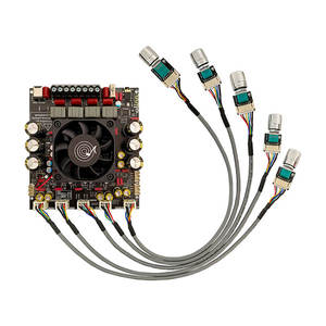 Modul Amplifier Speaker Digital WUZHI AUDIO AS21P 2.1 Channel Enam JRC2068 300Wx2+600W Modul Suara Subwoofer TPA3255 - Product Image 2