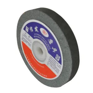 Bangku Gerinda roda untuk silikon karbida OEM 5 6 7 8 9 10 aluminium oksida roda gerinda batu ukuran 12x40x6 M # GC roda