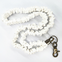 Lanière élastique en tissu bohème porte-clés extensible de style long coloré lanières de chaîne de téléphone de mode pour les enseignants