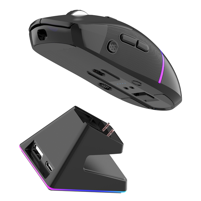 Best Seller Wholesale Wireless Mouse Laptop 9D Wireless Mouse Vertical Ergonomic Wireless Mouse With RGB Light