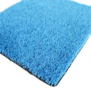 Thiết kế mới chất lượng cao PE + PP nhựa màu đỏ nhân tạo Turf mô phỏng tổng hợp cỏ - Product Image 6