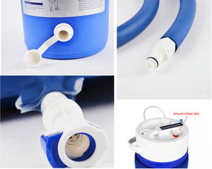 Crioterapia Criocuff Enfriador de rodilla Terapia de frío Máquina de hielo Crioterapia Máquina de manguito Máquina de crioterapia de compresión - Product Image 6