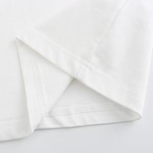 Camiseta Blanca de Algodón al por Mayor, Talla <span class=keywords><strong>3XL</strong></span>, Camiseta Extra Grande para <span class=keywords><strong>Hombre</strong></span>, Suave, 20% Algodón Peinado, Lisa, de <span class=keywords><strong>Manga</strong></span> Corta - Product Image 5