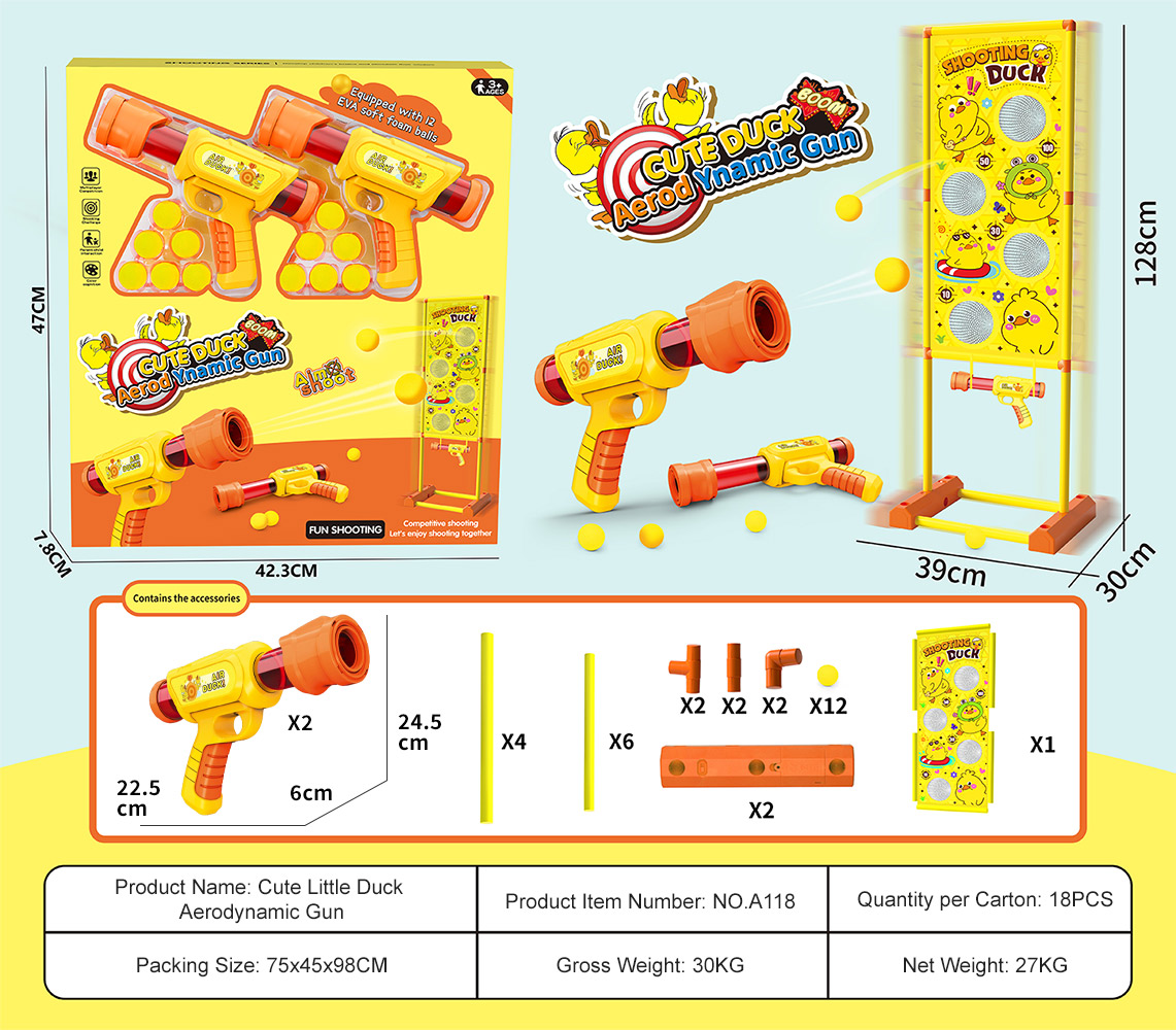 Pistolet de canard A118-yellow
