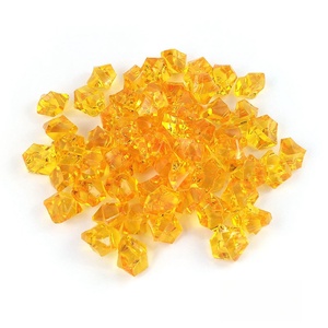 Fausses pièces de monnaie religieuses en nylon, billes carrées, diamants artificiels en cristal, écologiques, pour décoration de mariage et présentation alimentaire - Product Image 1