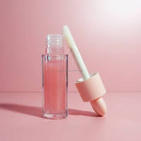 Crayon à lèvres ovale, Rouge à lèvres, Gloss à lèvres, Huile à lèvres repulpante, Huile à lèvres hydratante liquide, Formule résistante à l'eau, Format voyage 7ml