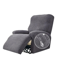 Jacquard Elastische Sofabezüge mit Geometrischem Muster, Schonbezug für Relaxsessel und Sofas – Stretchbezug für Heimtextilien
