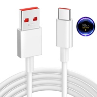 Câble USB Type-C 120W 6A Super Rapide pour la Charge et les Données, 1m 1.5M 2M, Câble de Charge Turbo USB-C 67W 33W pour Huawei Xiaomi Redmi