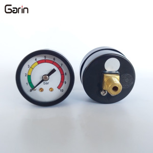 <span class=keywords><strong>60Psi</strong></span> 4Bar เกจวัดความดันตัวเรือนเหล็กสีดำ40มม. สำหรับกรองสระว่ายน้ำ - Product Image 6