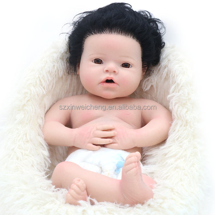 Reborn Dolls Can Drink Milk&pee Full Body Soft Solid Silicone Bebe