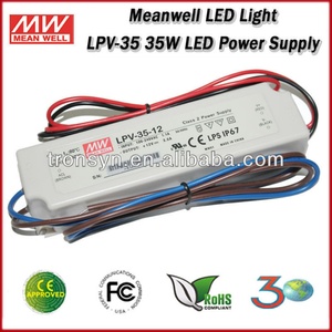 Alimentation LED à tension constante Meanwell LPV-35-12 35W 12V 3A étanche pour usage industriel - Product Image 5