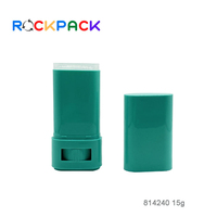 5g 15g 30g vide PP ovale déodorant bâton conteneur bouteille fond de teint bâton pour crème solaire parfum solide