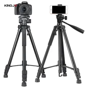Kingjoy 67 Zoll Hochleistungs-Stativ ständer für Kamera-Handy projektoren Webcams Laser Level Spott ing Scope