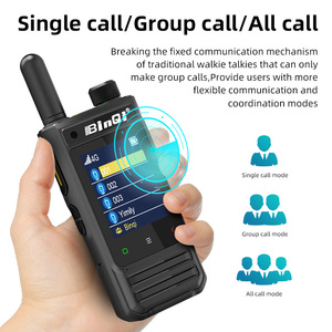Radio bidirectionnelle portable BinQi BQ-F10EU Android 4G LTE longue portée avec carte SIM, GPS, Zello POC, interphone, portée de communication de 5000 km, Gxin - Product Image 2
