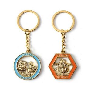 Charm Animal Horse Gift Zinc Alloy Custom Metal Key Chain With Free Design Promotional Gifts Custom Logo Soft Enamel Keychains - Product Image 2