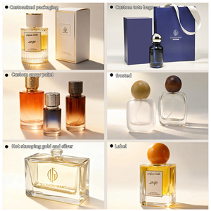 Frasco de Perfume Cilíndrico de Vidrio de Lujo para Hombre, con Base Pesada, de Gran Venta |   Logotipo Personalizado y Caja de Regalo - Product Image 6