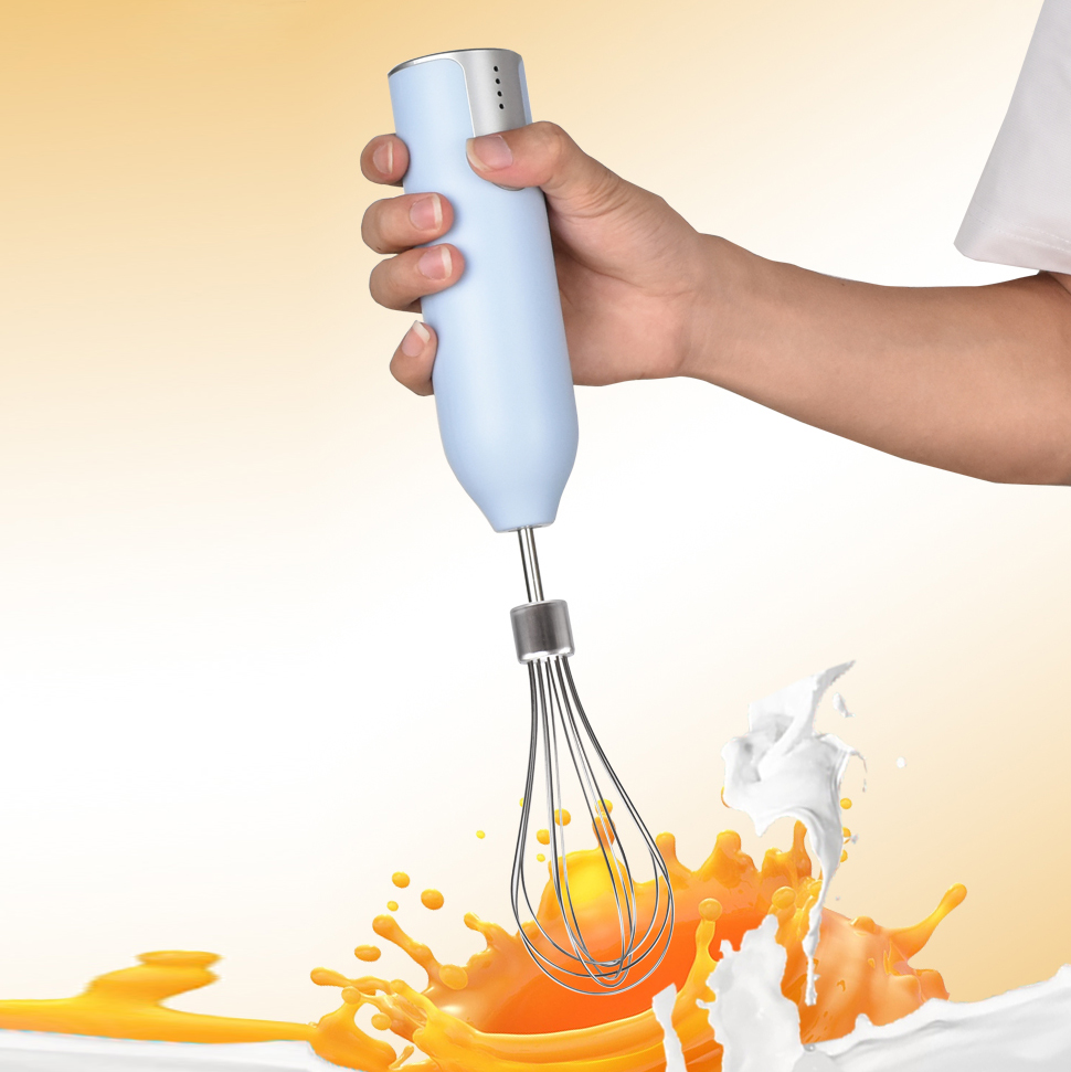 Hot Sale USB Rechargeable Stainless Steel Electric Milk Frother Egg Tools