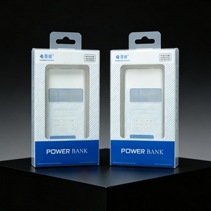 Caja de Embalaje Transparente Personalizada para POWER BANK con Embalaje de PVC Transparente en Forma de Blíster, Impresión Offset en Plástico APET - Product Image 5