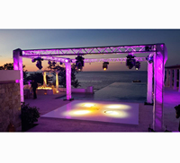 Sgaier venta directa de exposición precio barato evento al aire libre de aluminio cabeza Totem escenarios Truss para venta
