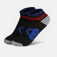 Chaussettes en polyester et coton personnalisées pour enfants, garçons et filles, vente en gros 2026, emballage personnalisé