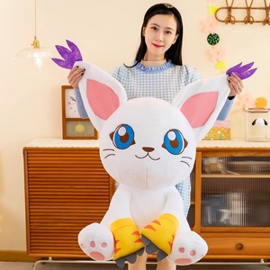 Cadeau d'anniversaire pour enfants mignon fée Tailmon <span class=keywords><strong>chiffon</strong></span> <span class=keywords><strong>poupée</strong></span> peluche douce avec de grandes oreilles oreiller mignon droit en plusieurs tailles - Product Image 6