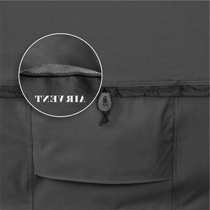 ผ้าคลุมสระว่ายน้ำสีดำ ทำจากใยโพลีเอสเตอร์ ทนทาน ทันสมัย เรียบง่าย ชุดคลุมกันฝุ่นสำหรับสระว่ายน้ำ - Product Image 1