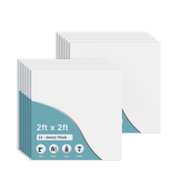 Venta Directa de Fábrica, Placas de Techo Suspendidas de PVC para Baño, Decorativas, Impermeables, Negras, 2X2 2X4