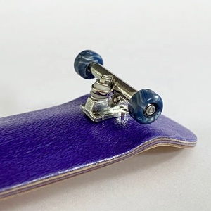 Ruedas de Rodamiento CNC para Finger Skateboard de Material AC con Nuevo Diseño de Colores Mezclados en Espiral al por Mayor - Product Image 2