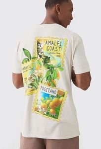เสื้อยืดโอเวอร์ไซส์ผ้าคอตตอน 100% พิมพ์ลาย DTG สำหรับผู้ชาย เสื้อผ้าสตรีทแฟชั่นทรงหลวม - Product Image 5