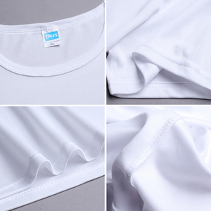 เสื้อยืดออกกำลังกายสำหรับผู้ชายขายส่ง เสื้อยืดเทนนิส 90% โพลีเอสเตอร์ 10% สแปนเด็กซ์ เสื้อยืดพิมพ์ลาย DGT - Product Image 2