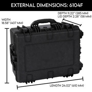 Échantillon gratuit, mallette en aluminium portable et verrouillable sur mesure pour instruments, support OEM ODM, étui de transport rigide avec rembourrage en mousse découpé - Product Image 5