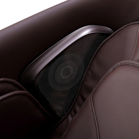 Fauteuil de massage ergonomique SL Track pour le corps entier, idéal pour le bureau, gain de place, commande vocale IA, compression par airbag, bien-être au travail