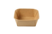 Conteneur Carré en Papier Kraft Robuste SM7-SL500 500ml pour Salades et Sandwichs à Emporter – Qualité Supérieure, Prix Usine