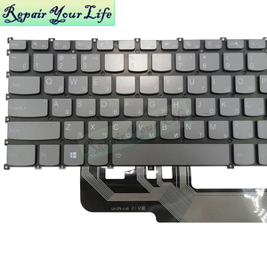 Teclado Ruso con Retroiluminación Gris para Portátil <span class=keywords><strong>Lenovo</strong></span> <span class=keywords><strong>Ideapad</strong></span> <span class=keywords><strong>S540</strong></span>-14IWL <span class=keywords><strong>S540</strong></span>-14API S550-14 PC4SPB SN20M62327 9Z.NDIIBN.E01 - Product Image 3