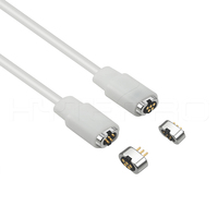 Cable de Carga Magnético HYTEPRO M513 Mini de 5 Pines Macho a Hembra, RoHS para Equipos Electrónicos Médicos, Industriales e IoT