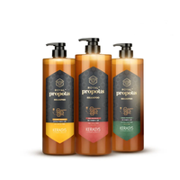 Étiquette personnalisée de bouteille de shampoing Autocollant UV en feuille d'or métallique à tache inversée Impression sur les soins capillaires Étiquettes d'emballage de cosmétiques étanches