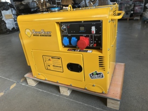 เครื่องกำเนิดไฟฟ้าดีเซลแบบเงียบพิเศษ 5kW 5kVA ระบบ ATS สตาร์ทอัตโนมัติ โครงเปิด 1500 รอบต่อนาที 50/60Hz แรงดันไฟฟ้าขาออก 110V-240V - Product Image 4