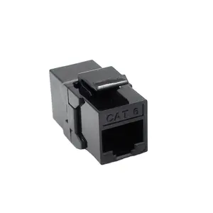 مقبس موصل مضمن من Keystone Jack طراز RJ45 UTP CAT6