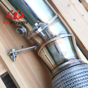 Tubo de Escape para <span class=keywords><strong>BMW</strong></span> Serie <span class=keywords><strong>F</strong></span> y G, Chasis B48, 220 230 320 330 <span class=keywords><strong>420</strong></span> 430 730, Revestimiento Cerámico, Acero Inoxidable SS304 - Product Image 5