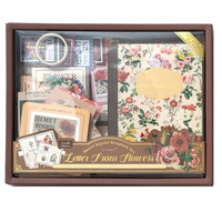 153 pièces par ensemble de boîte cadeau grand format pour carnet, série Nature Mark, carnet rétro, décoration DIY, collage de fond
