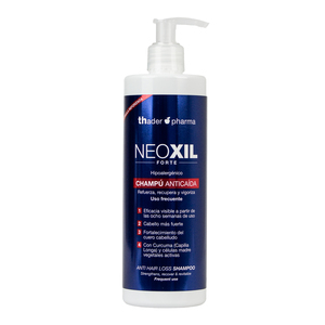 Champú Anticaída Neoxil Forte de Thader Pharma, 250 ml, Hipoalergénico, Uso Frecuente - Product Image 1